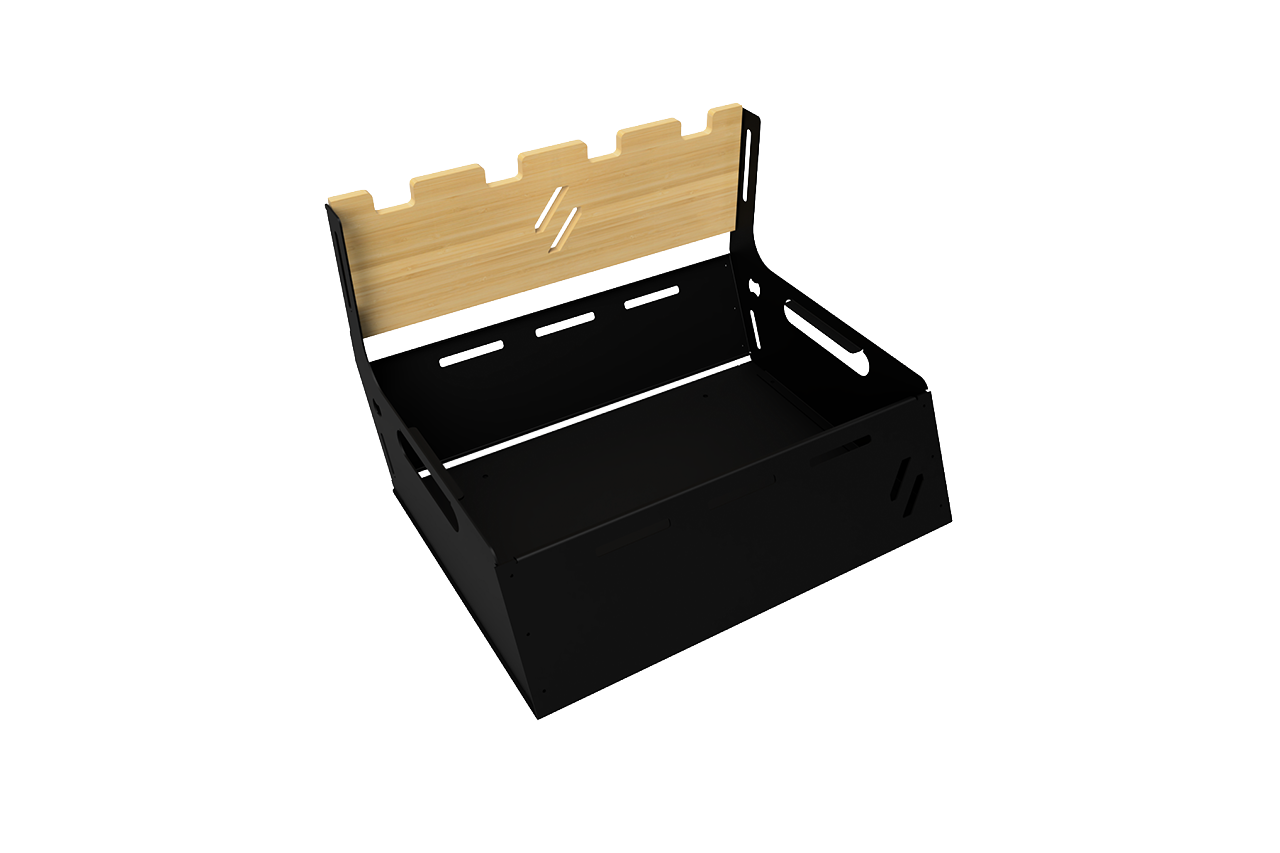 Auxiliary Storage Bin for Thunderbolt Adventure Rivian Gear Sled Camp Kitchen