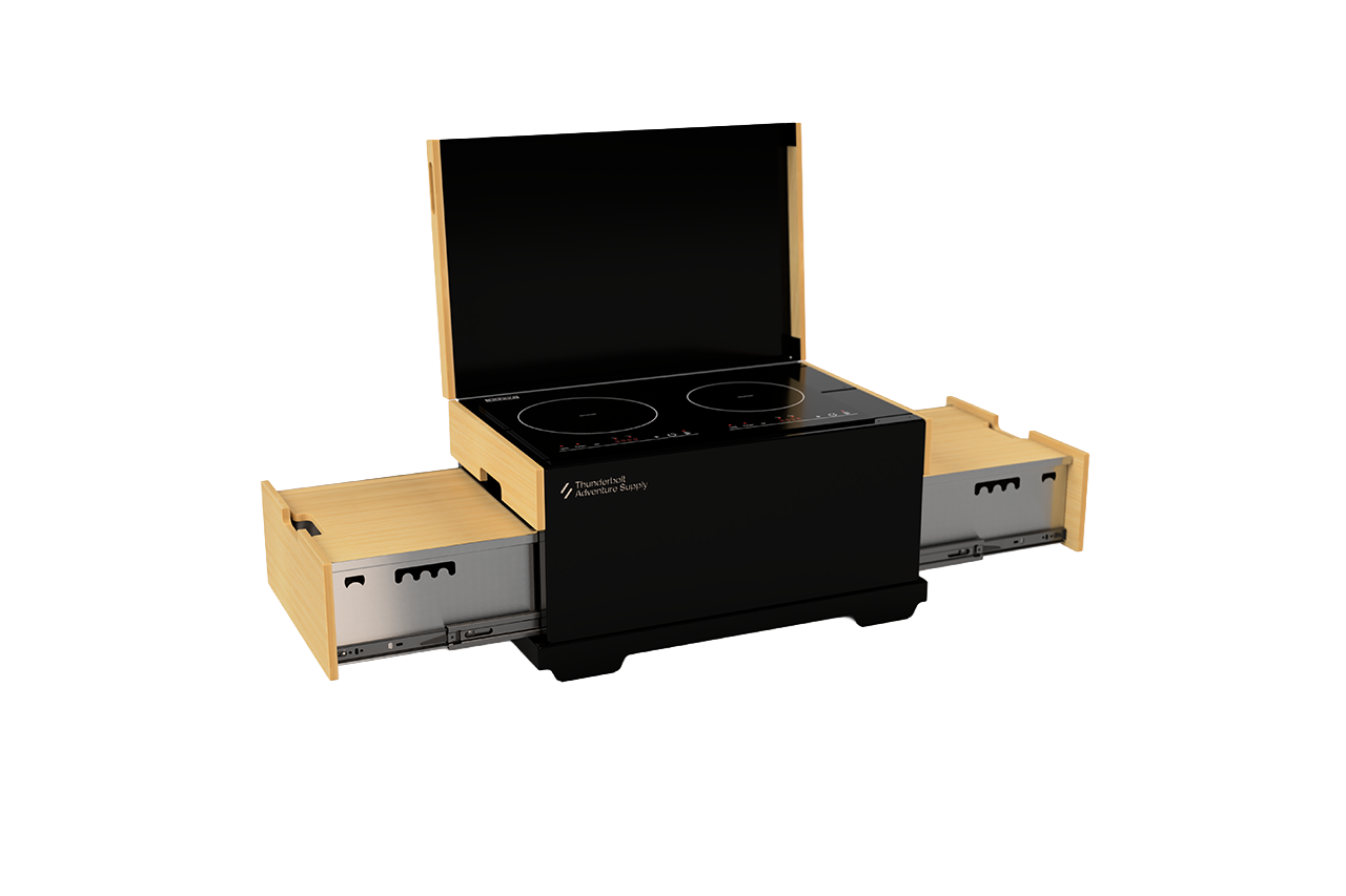 Thunderbolt Adventure Camp / Outdoor / Portable Field Cook-Top Kitchen