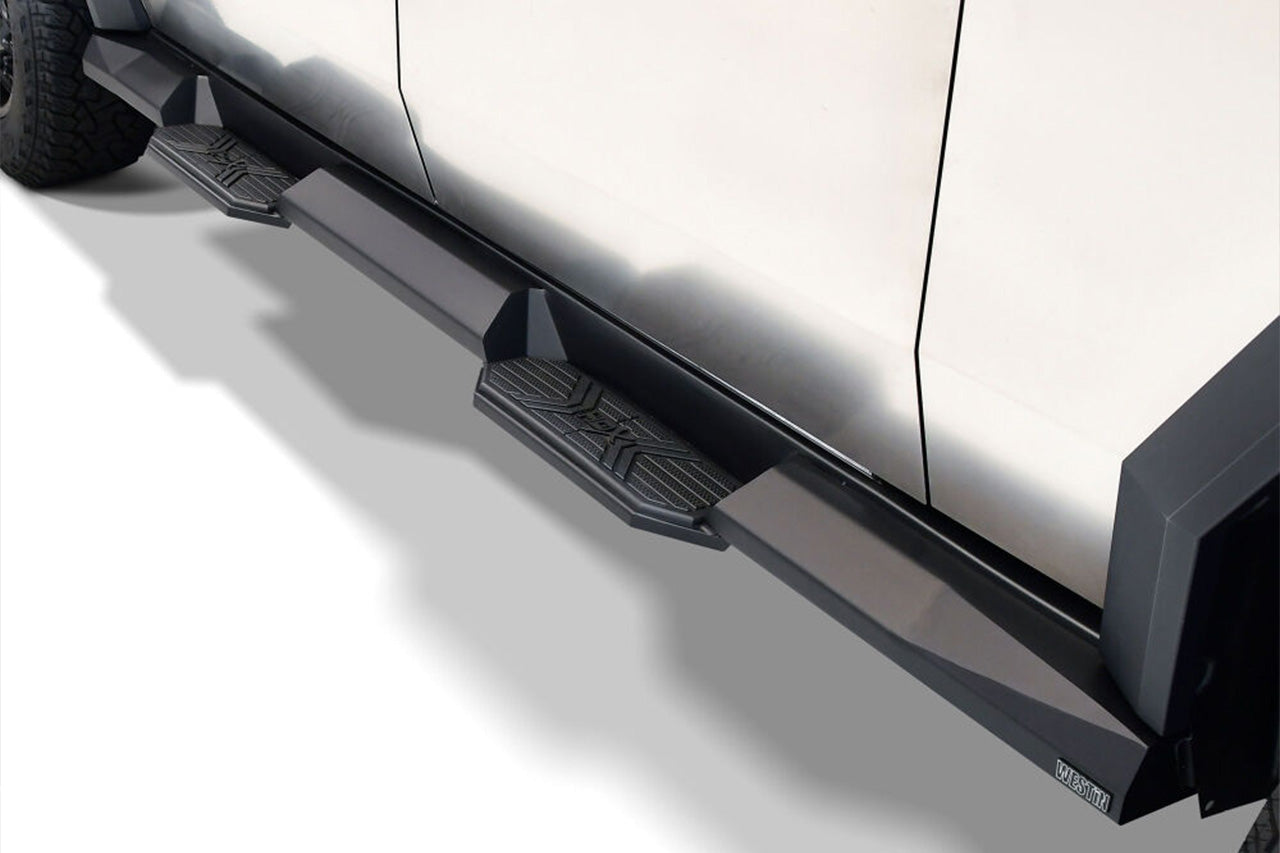 Tesla Cybertruck Westin HDX Xtreme Nerf Bars - Textured Black Side Steps