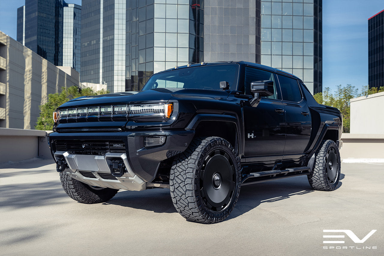 ETM 24" GMC Hummer EV Fully Forged Lightweight Wheel & Tire Package (Set of 4 or 5)