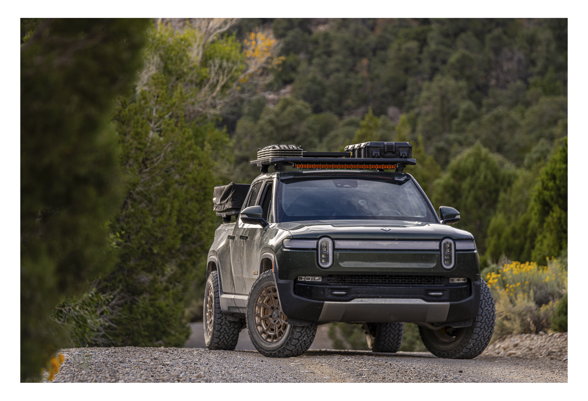 Voltaic 20" Flow Forged Wheels by Black Rhino for Rivian R1T / R1S