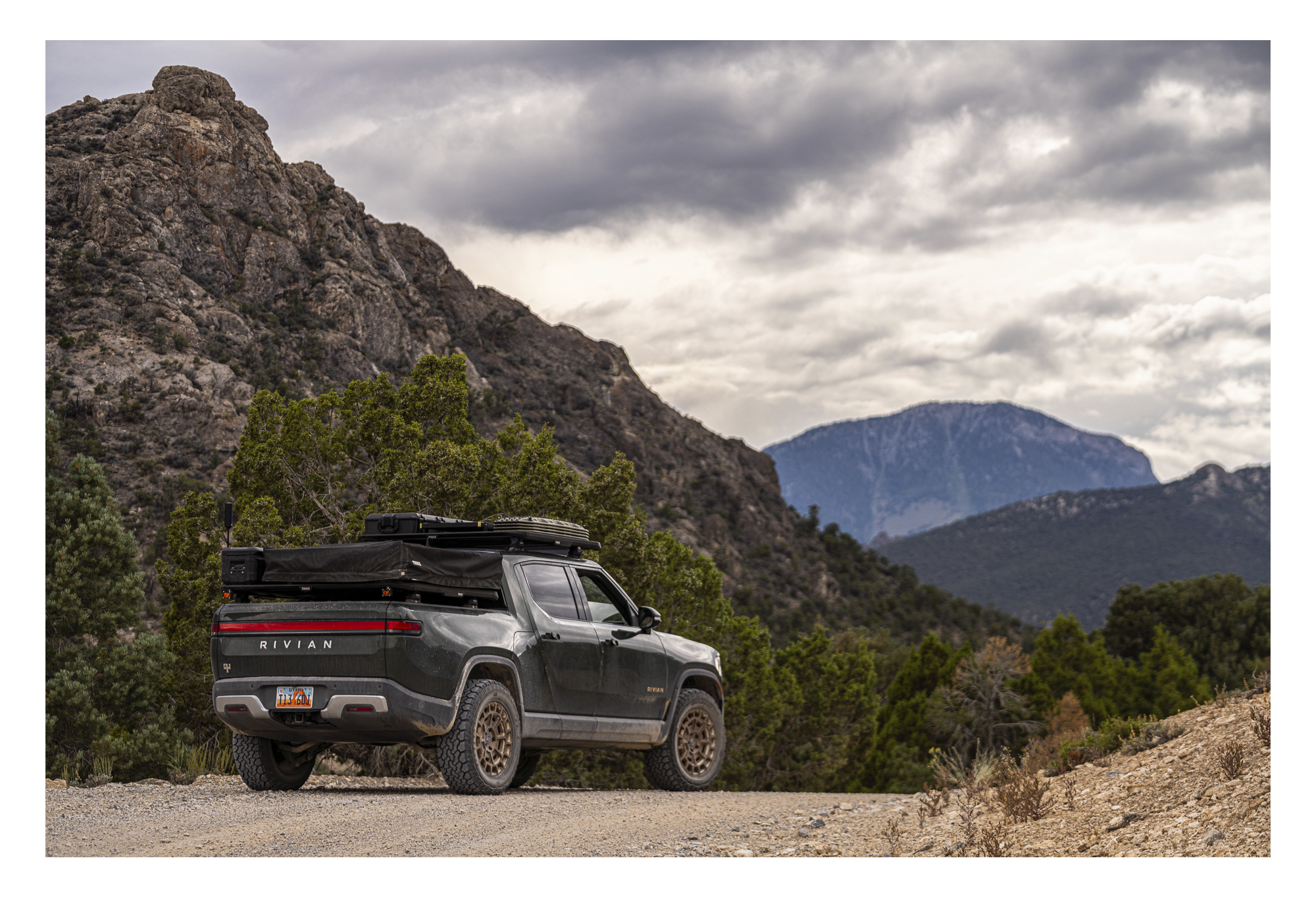 Voltaic 20" Flow Forged Wheels by Black Rhino for Rivian R1T / R1S