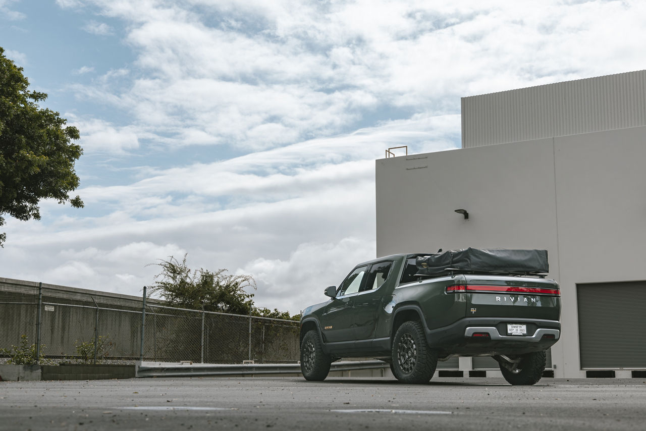 Voltaic 20" Flow Forged Wheels by Black Rhino for Rivian R1T / R1S