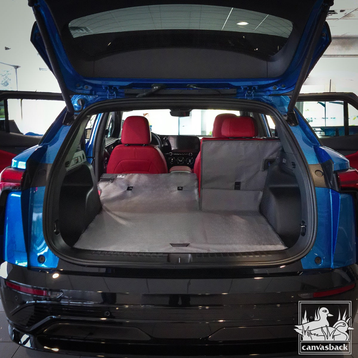 Rear Cargo and Back Seat Down Canvasback Liner and Surface Covers for Chevrolet Blazer EV