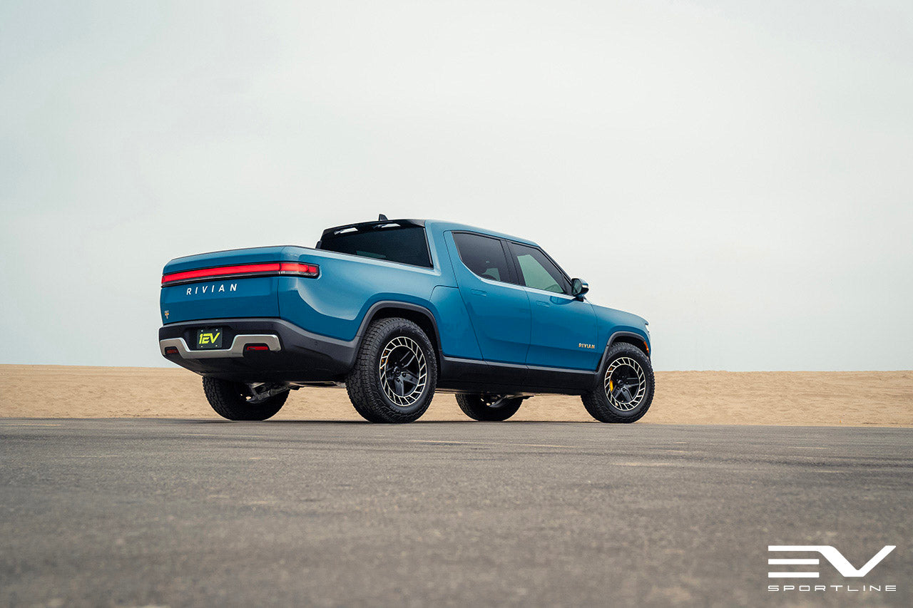 Special Savings! R500 Directional Aero 20" Precision Forged Wheel & Tire Package for Rivian R1T / R1S