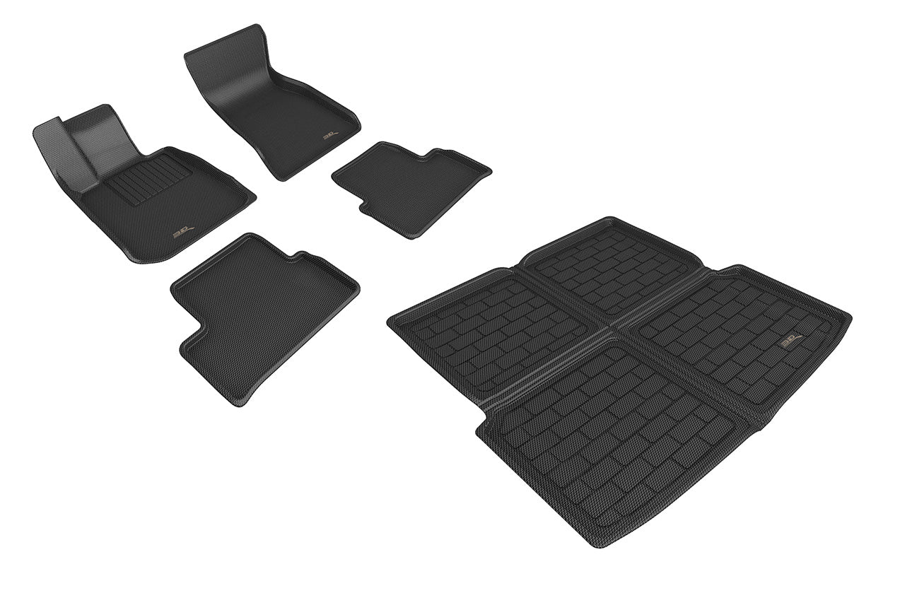 BMW i4 MAXpider 3D Kagu All-Weather Custom Fit Floor Liner Mats
