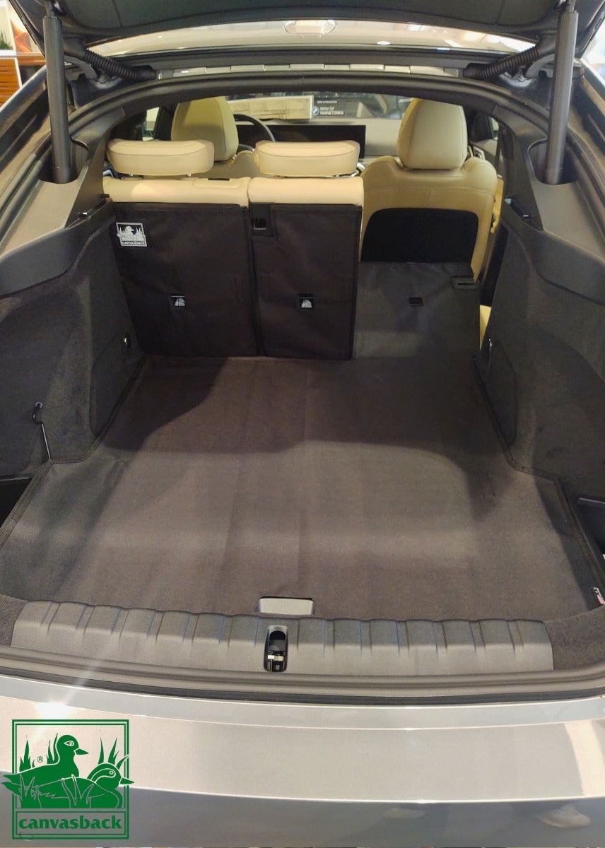 Rear Cargo and Back Seat Down Canvasback Liner and Surface Covers for BMW i4