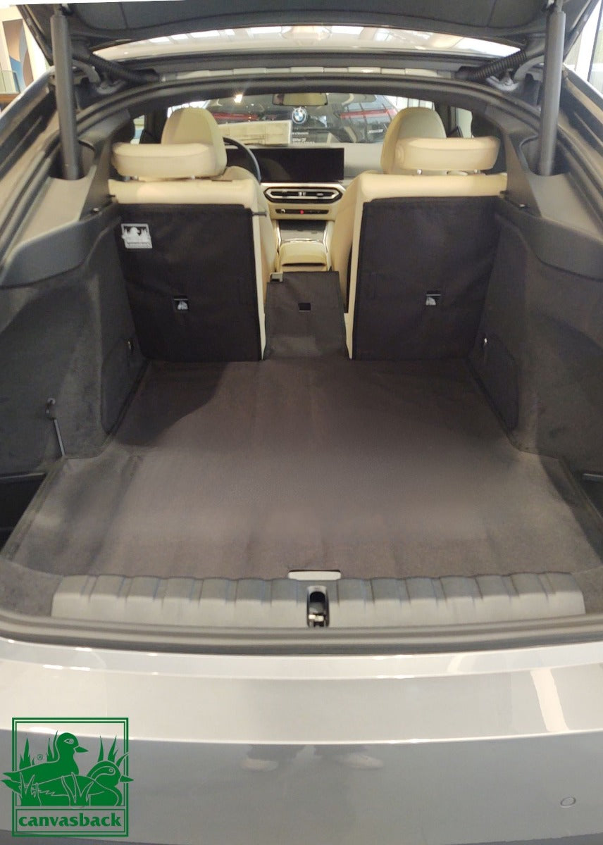 Rear Cargo and Back Seat Down Canvasback Liner and Surface Covers for BMW i4
