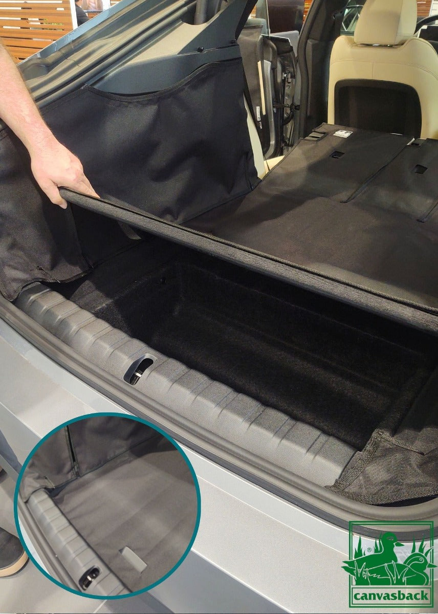 Rear Cargo and Back Seat Down Canvasback Liner and Surface Covers for BMW i4