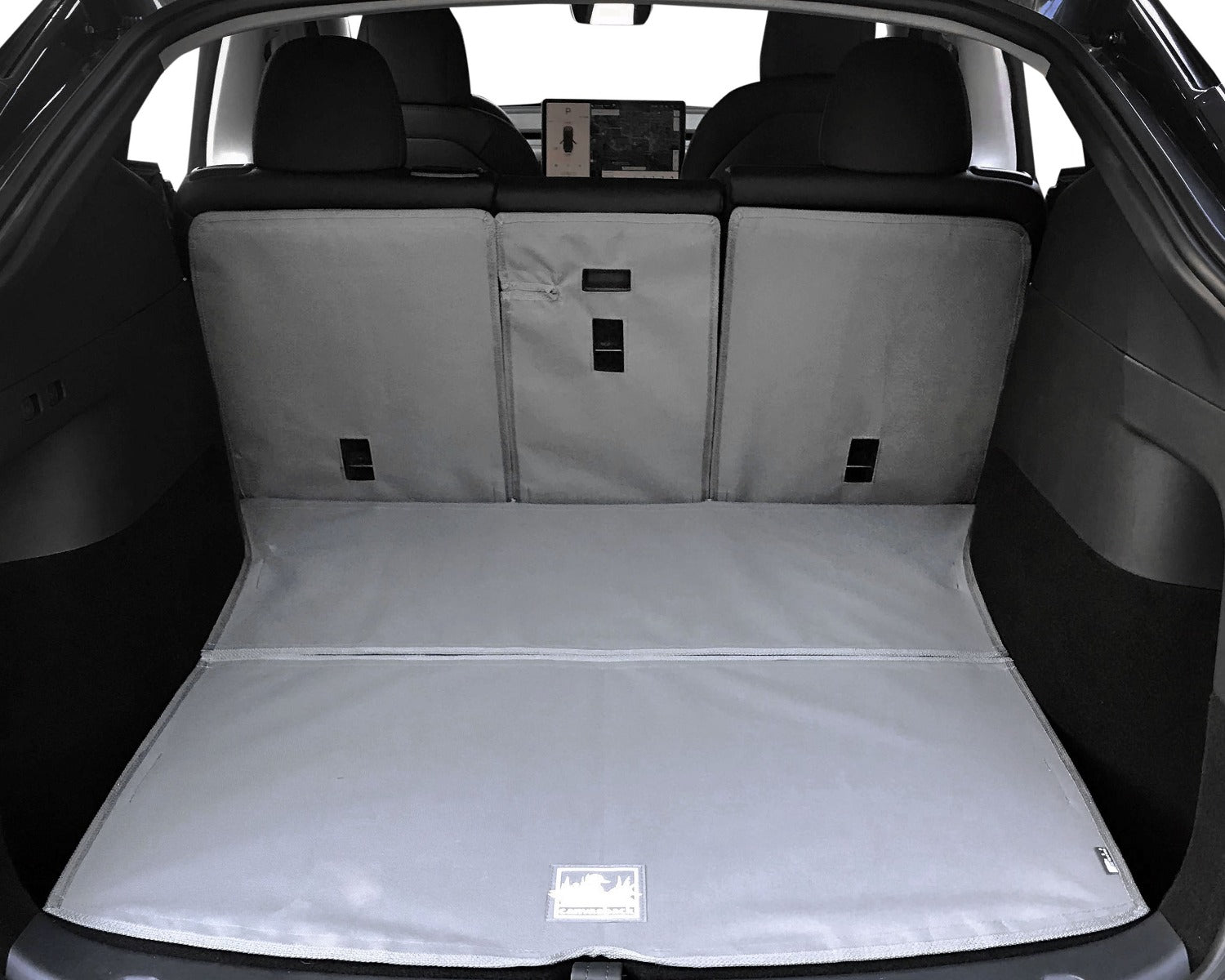 Rear Cargo and Back Seat Down Canvasback Liner and Surface Covers for Tesla Model Y 2020-2024
