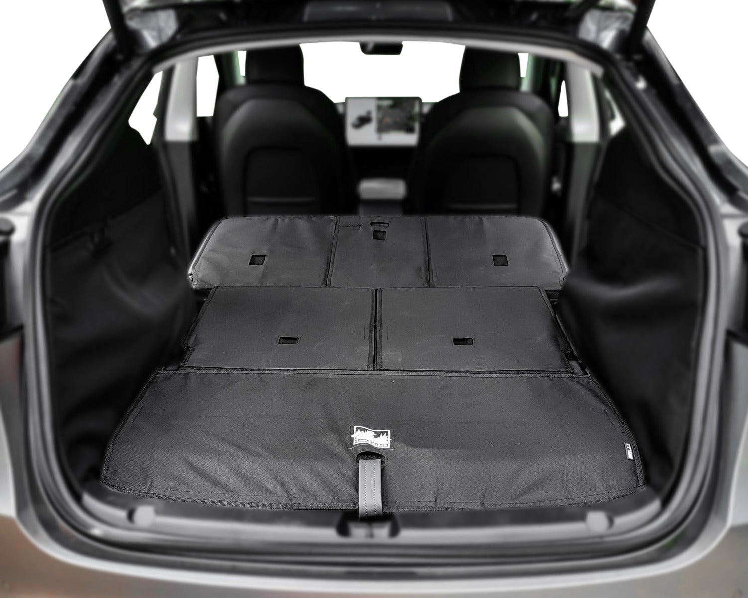 Rear Cargo and Back Seat Down Canvasback Liner and Surface Covers for Tesla Model Y 2020-2024
