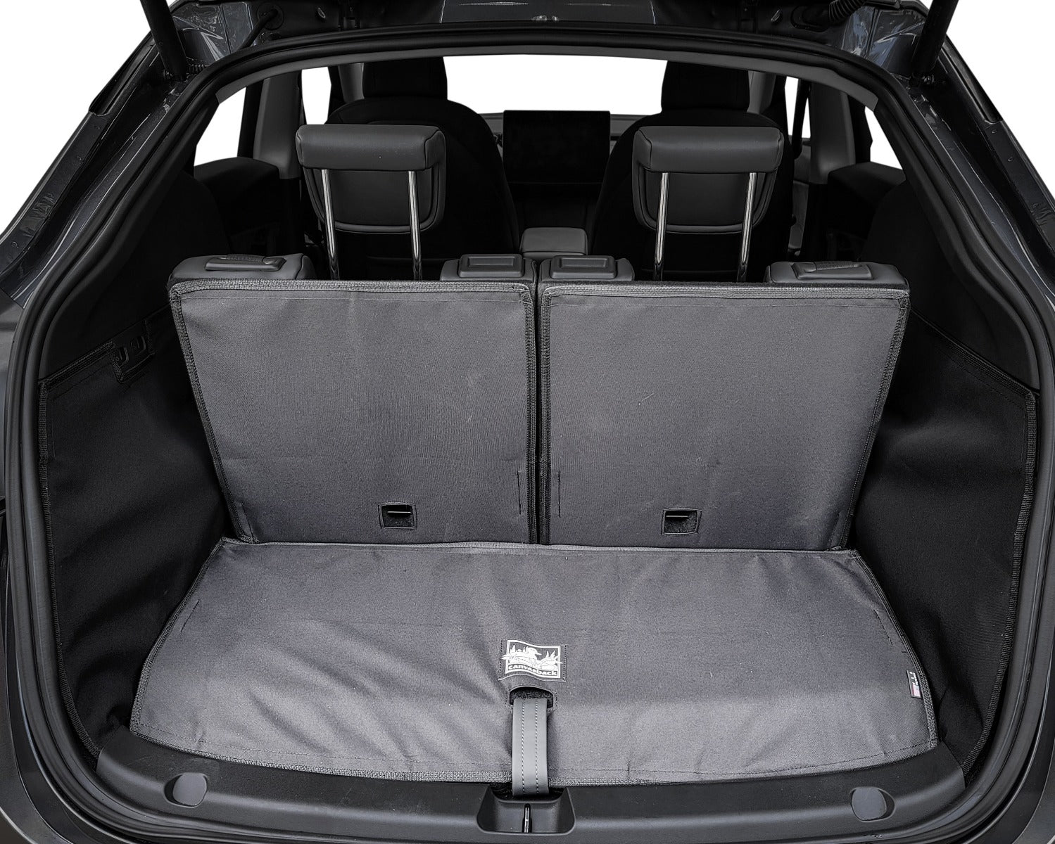 Rear Cargo and Back Seat Down Canvasback Liner and Surface Covers for Tesla Model Y 2020-2024