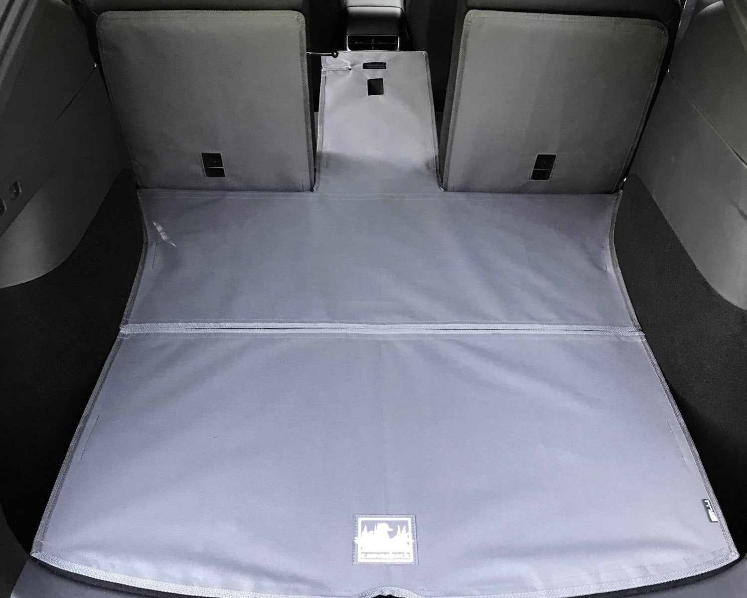 Rear Cargo and Back Seat Down Canvasback Liner and Surface Covers for Tesla Model Y Juniper
