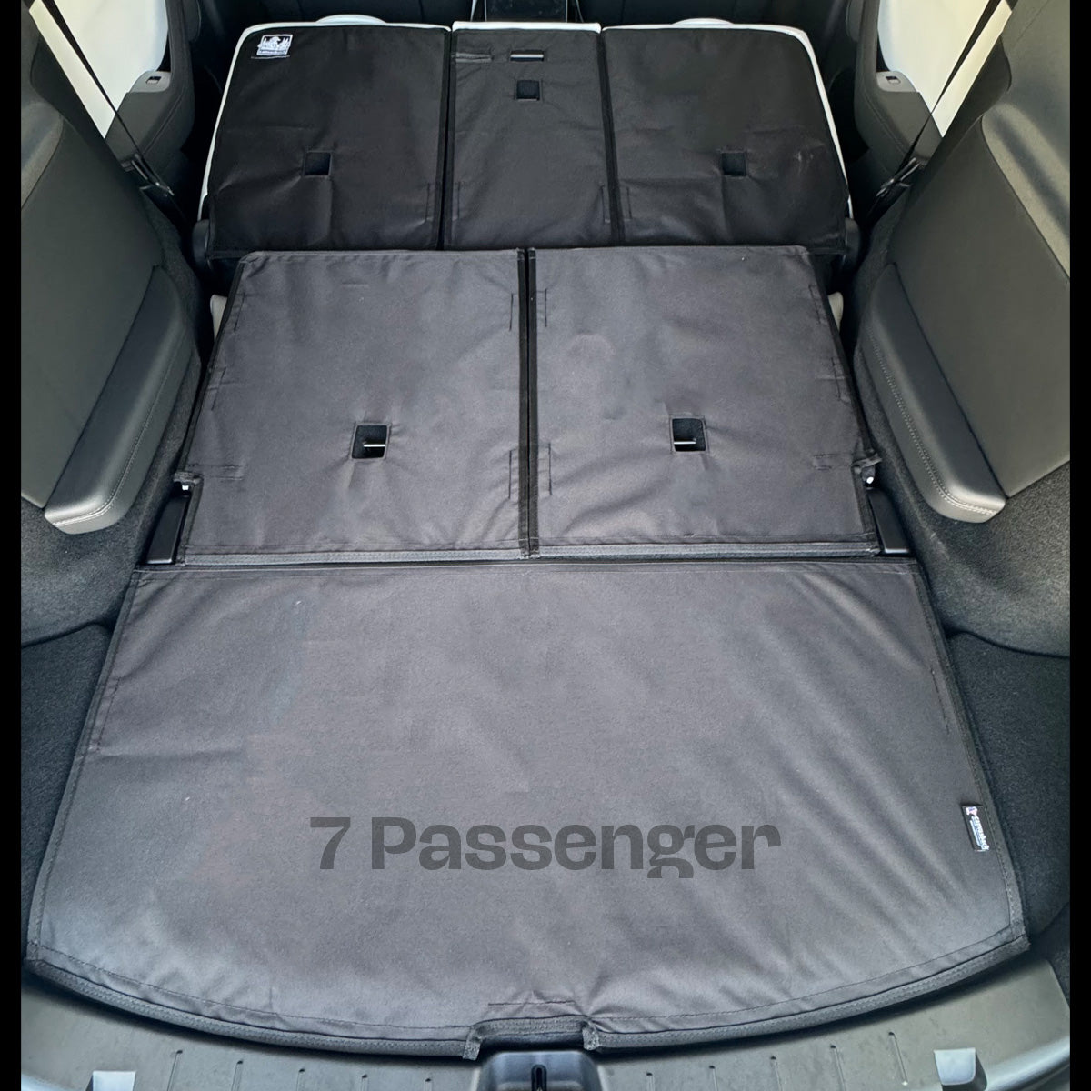 Rear Cargo and Back Seat Down Canvasback Liner and Surface Covers for Tesla Model Y Juniper