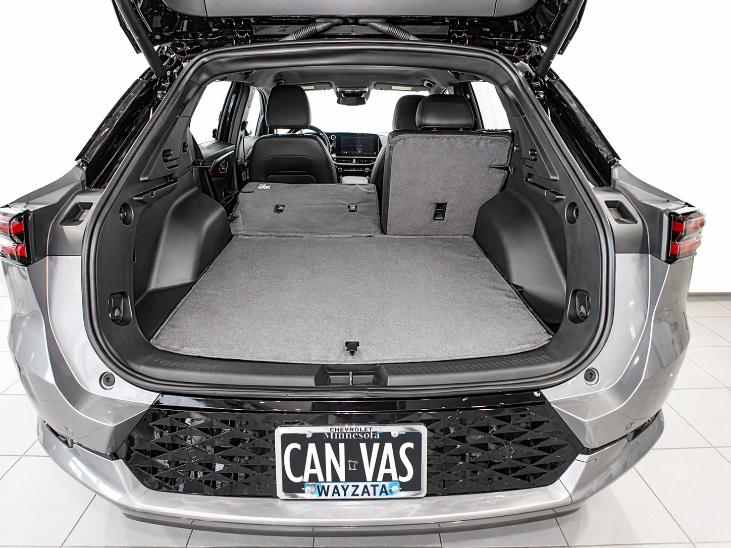 Rear Cargo and Back Seat Down Canvasback Liner and Surface Covers for Chevrolet Equinox EV