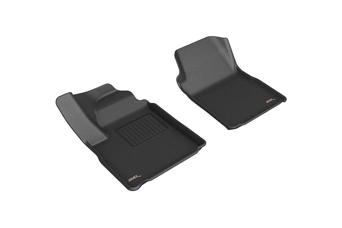 Chevrolet Silverado EV / GMC Sierra EV Crew Cab MAXpider 3D Kagu All-Weather Custom Fit Floor Mats