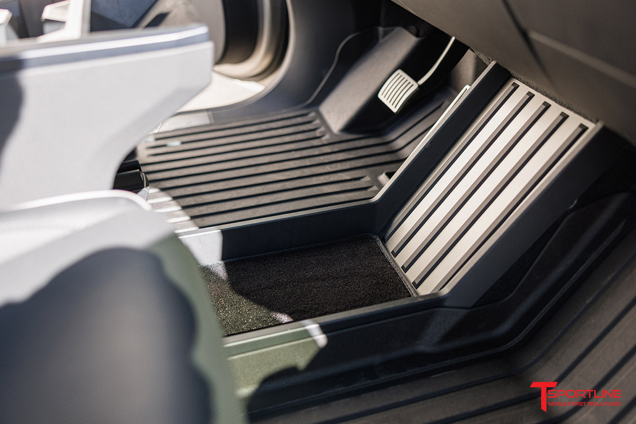 Tesla Cybertruck Lower Center Console Carpet Liner Mat