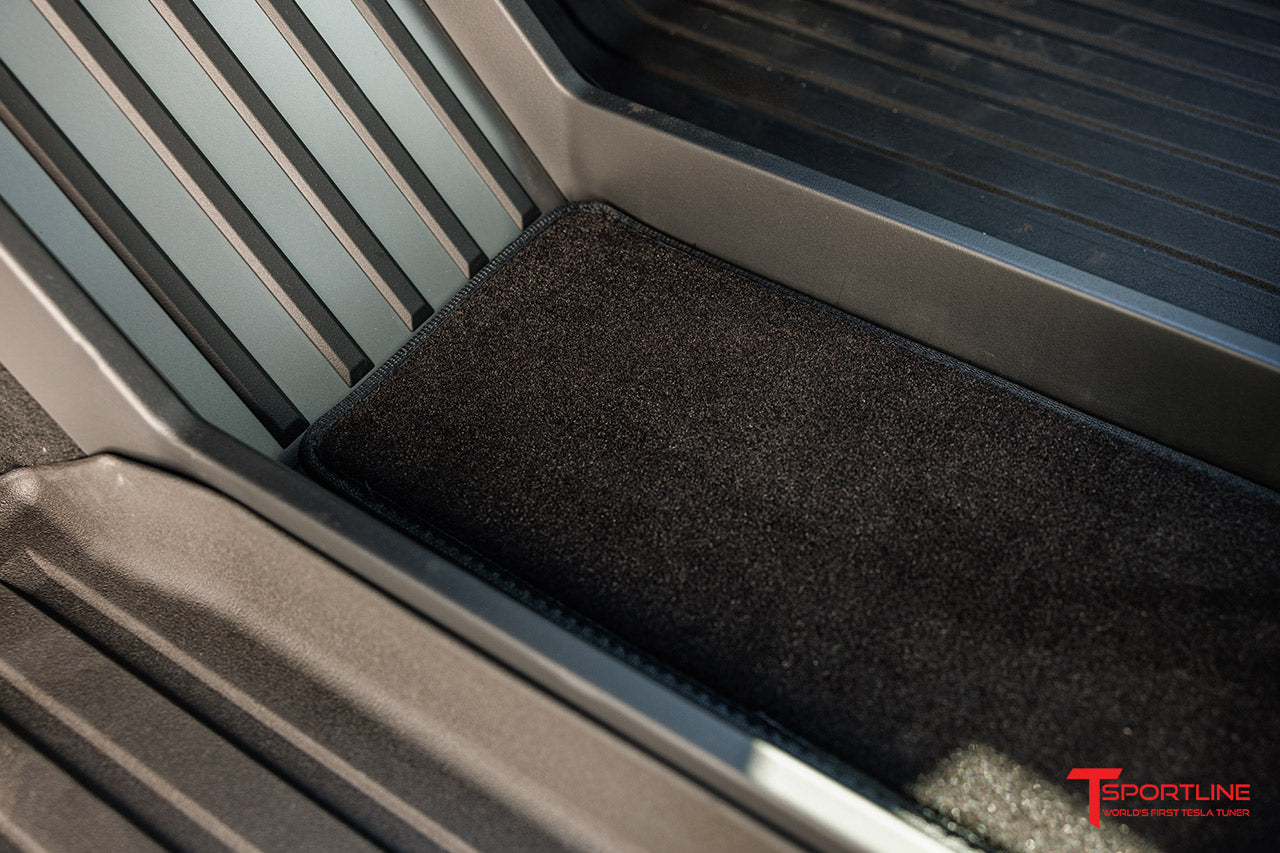 Tesla Cybertruck Lower Center Console Carpet Liner Mat