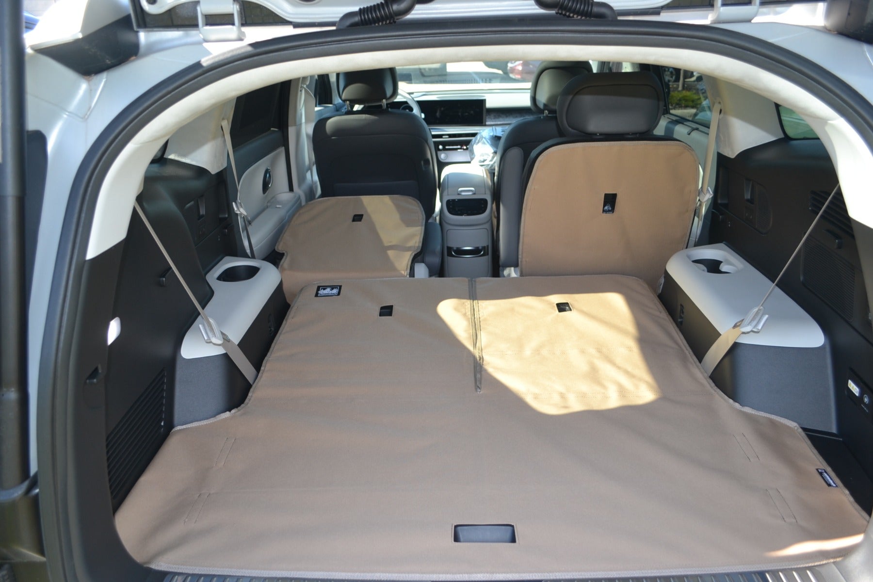 Rear Cargo and Back Seat Down Canvasback Liner and Surface Covers for 2026 Hyundai IONIQ 9