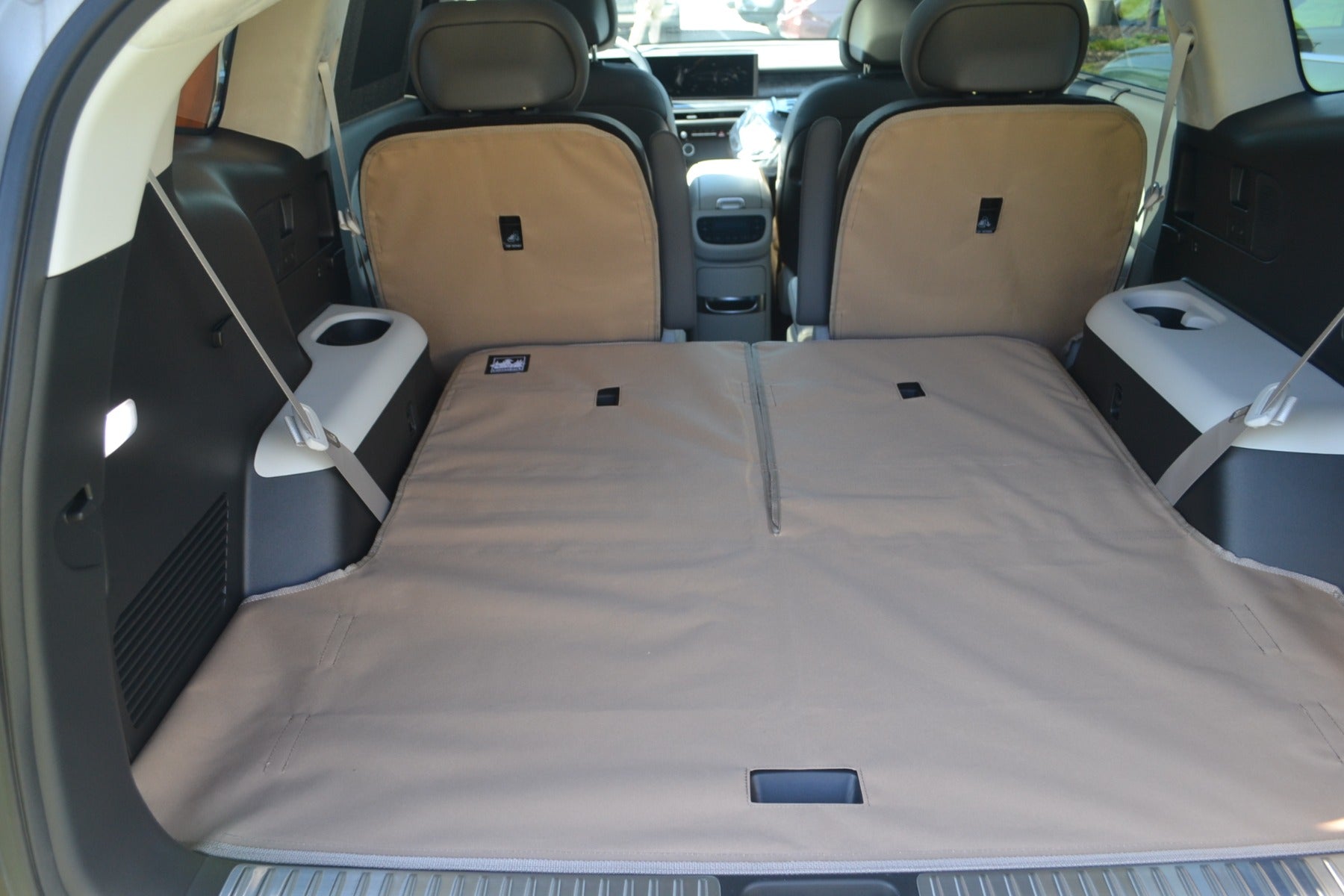 Rear Cargo and Back Seat Down Canvasback Liner and Surface Covers for 2026 Hyundai IONIQ 9