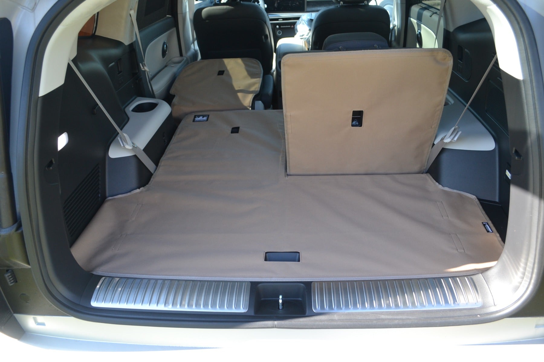 Rear Cargo and Back Seat Down Canvasback Liner and Surface Covers for 2026 Hyundai IONIQ 9