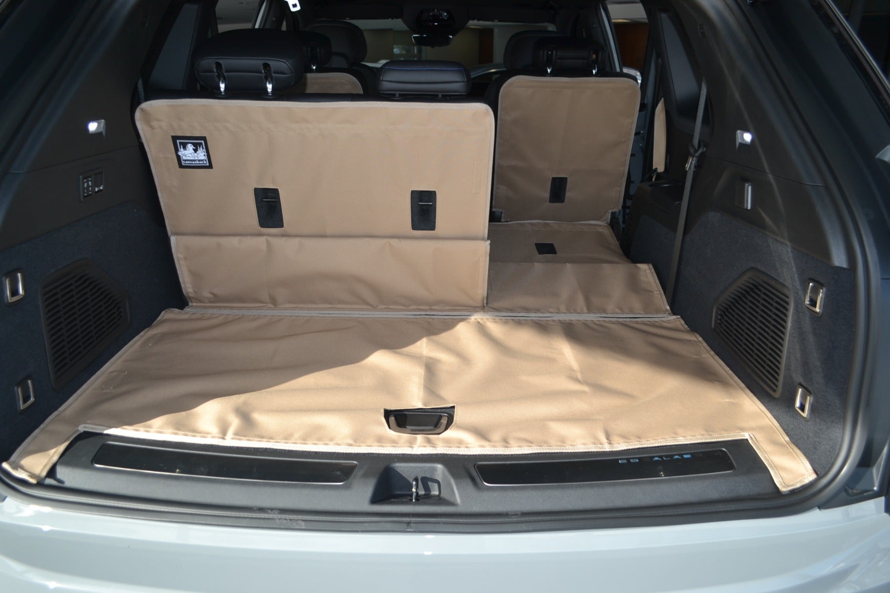 Rear Cargo and Back Seat Down Canvasback Liner and Surface Covers for Cadillac Escalade IQ