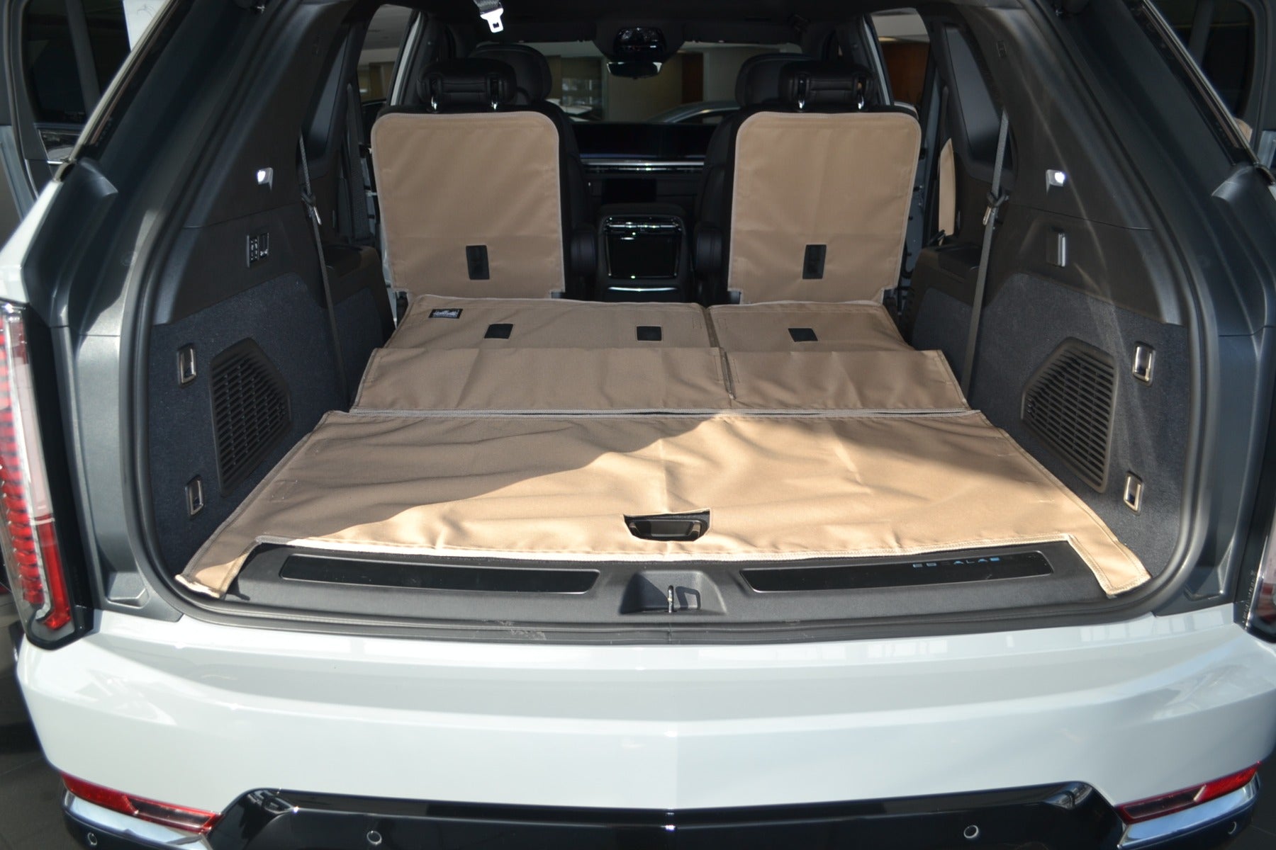 Rear Cargo and Back Seat Down Canvasback Liner and Surface Covers for Cadillac Escalade IQ