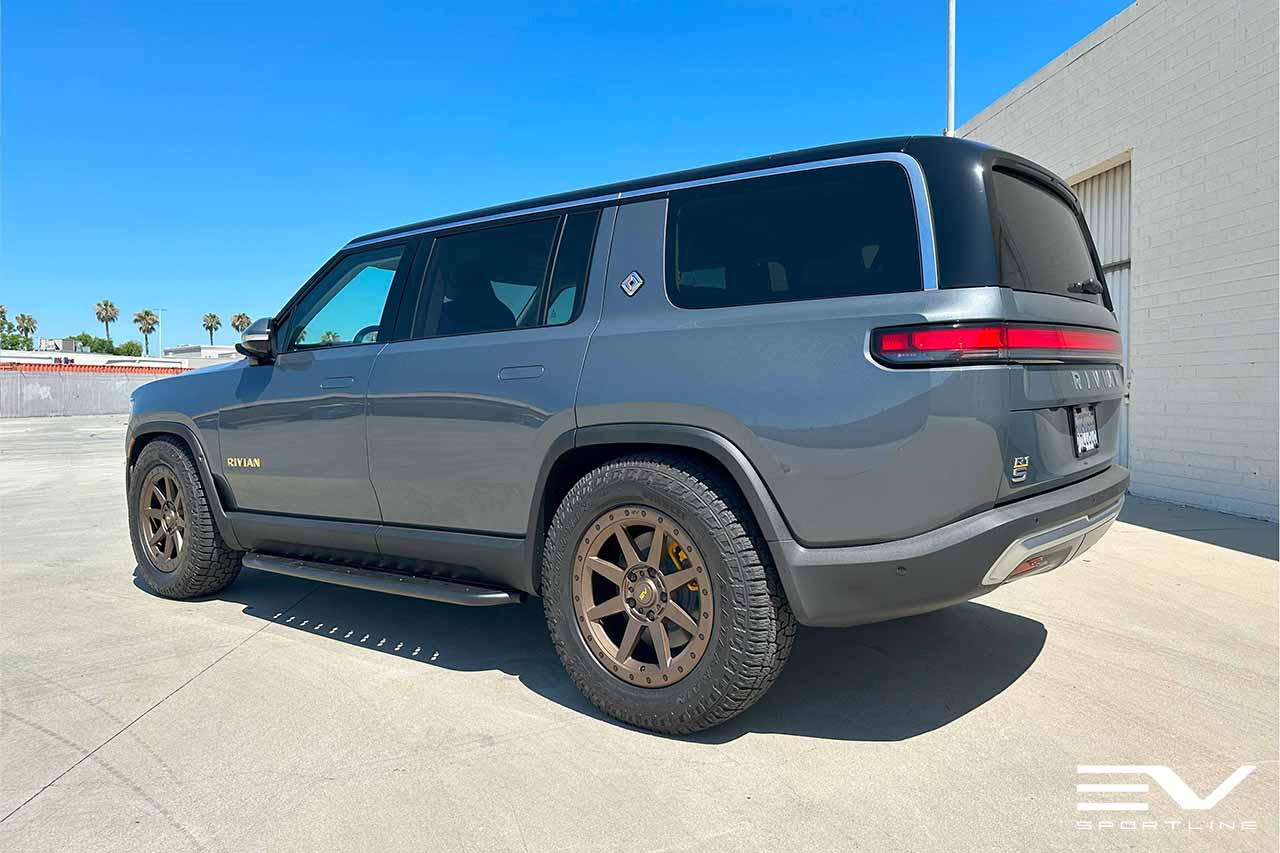 Team 1EV R800 Compass 8 Spoke 20" Flow Forged Wheels for Rivian R1T / R1S