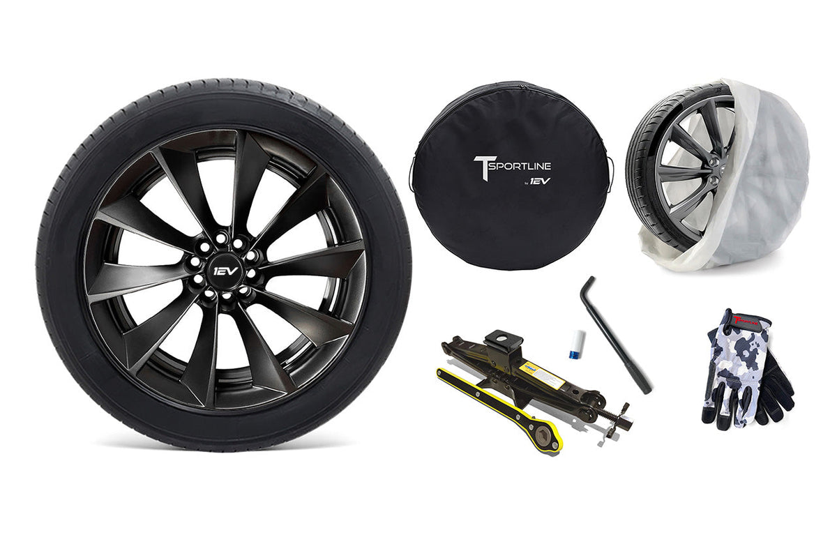 Mercedes-Benz EQE Sedan &amp; SUV EV Compact Spare Wheel &amp; Tire with optional Jack / Lug Tool Kit