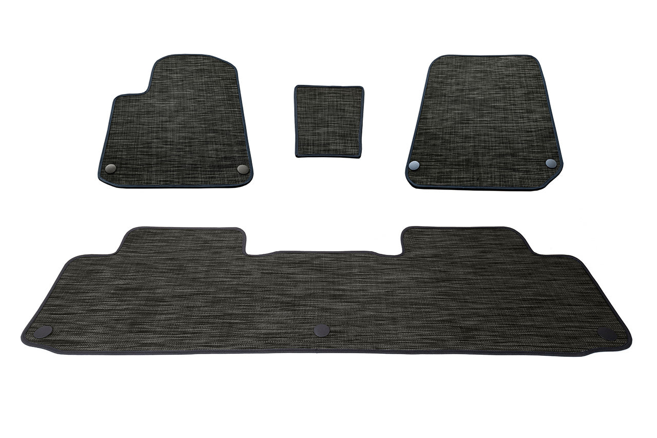 Chilewich Custom Color & Weave Floor Mat Sets for Rivian R1T / R1S