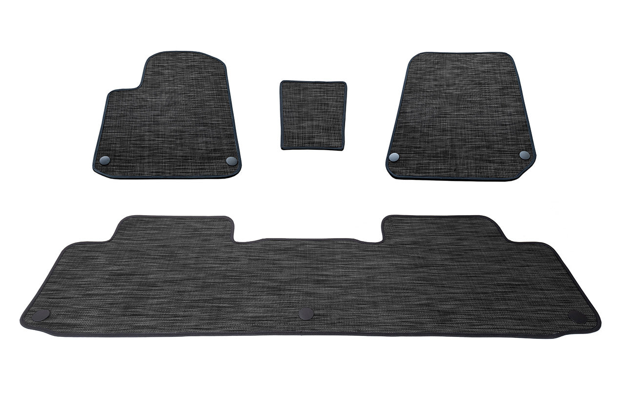 Chilewich Custom Color & Weave Floor Mat Sets for Rivian R1T / R1S