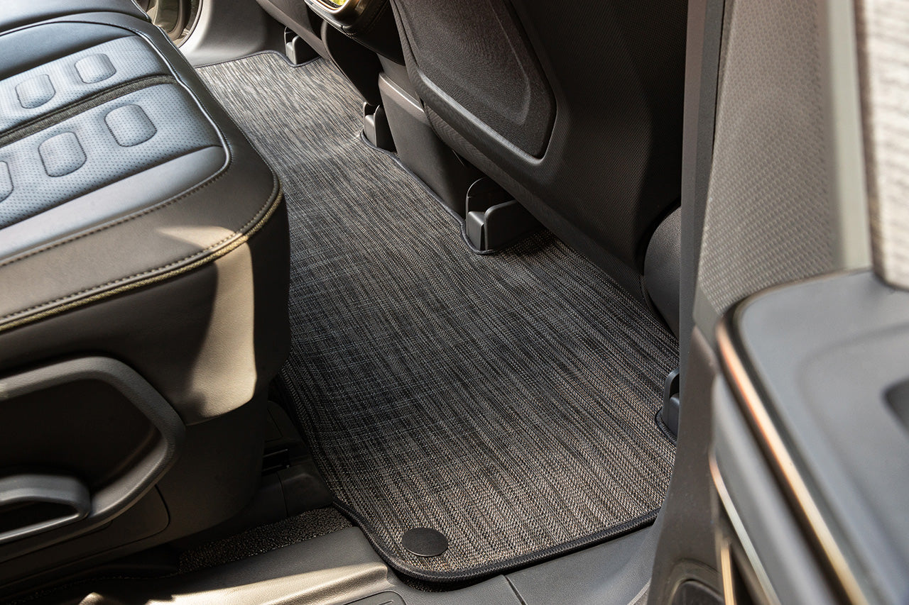 Chilewich Custom Color & Weave Floor Mat Sets for Rivian R1T / R1S