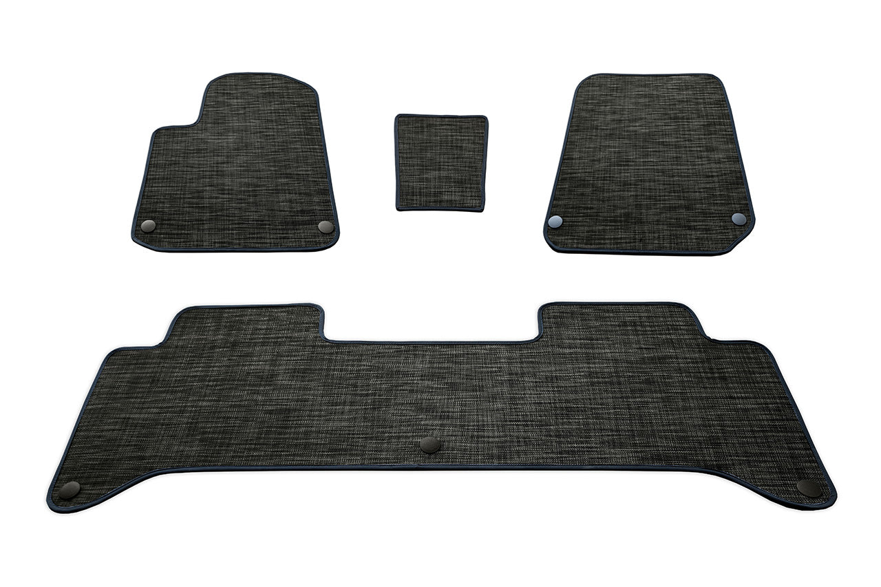 Chilewich Custom Color & Weave Floor Mat Sets for Rivian R1T / R1S