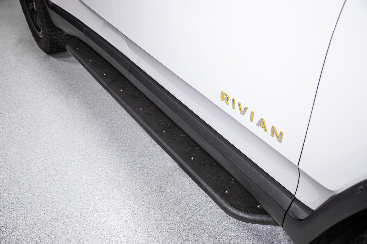 Team 1EV RMaxx Running Boards & Rock Sliders for Rivian R1T / R1S
