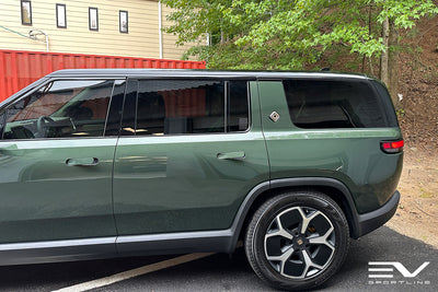 Chrome Delete Black-Out Trim Vinyl Wrap Complete DIY Kit for Rivian R1