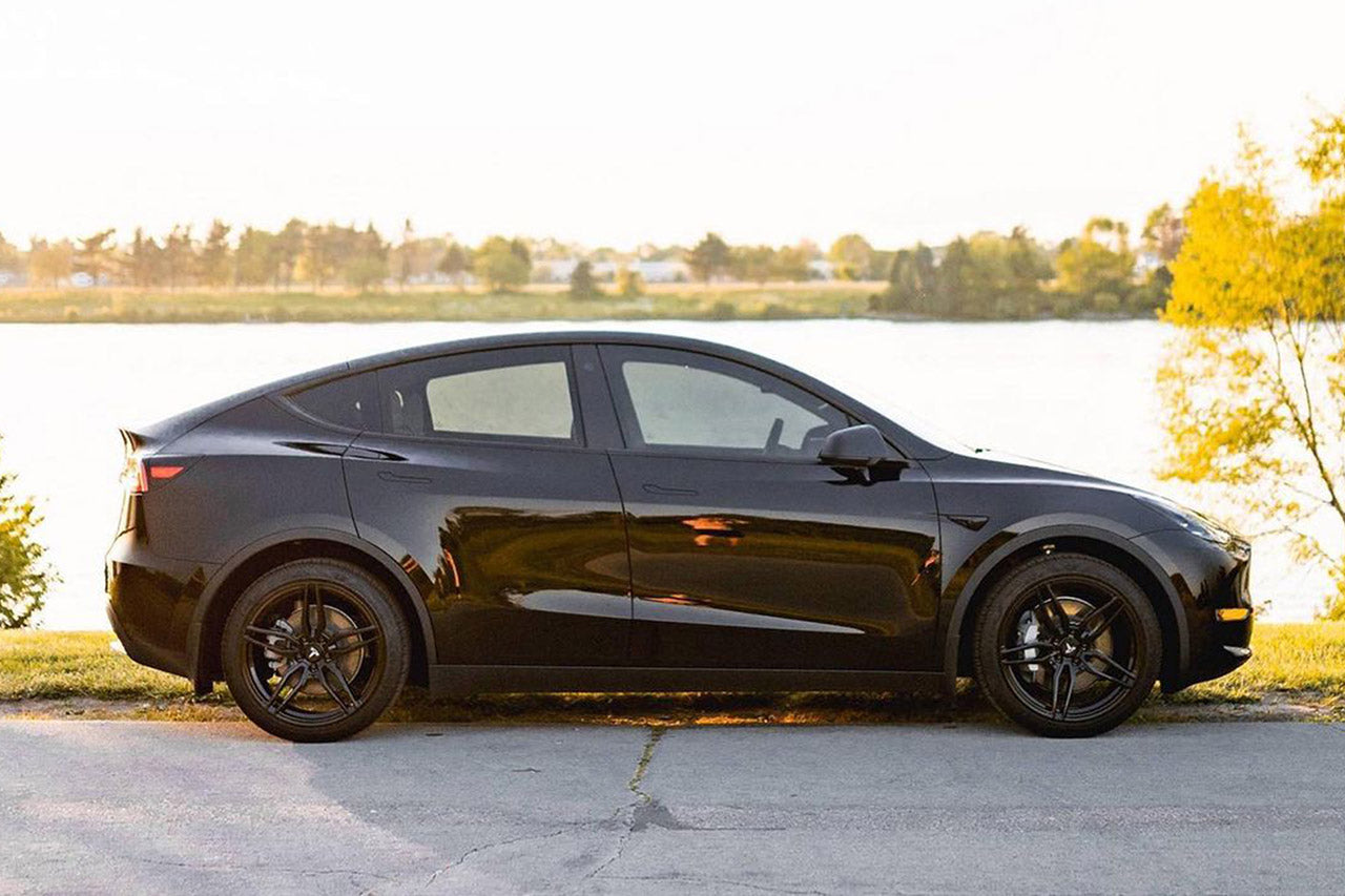 Tesla Model Y Forgiato E Vecolo EV 001 20" Wheel and Tire Package (Set of 4) Open Box Special!