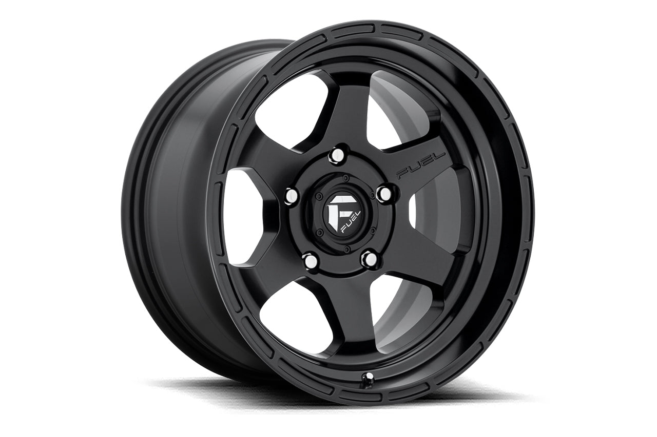 Fuel Shok D666 Wheels for Jeep Wrangler 4XE