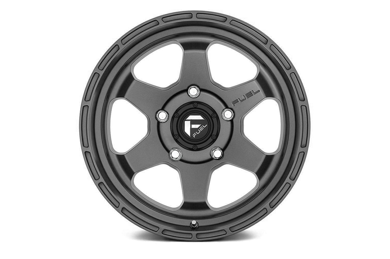 Fuel Shok D666 Wheels for Jeep Wrangler 4XE