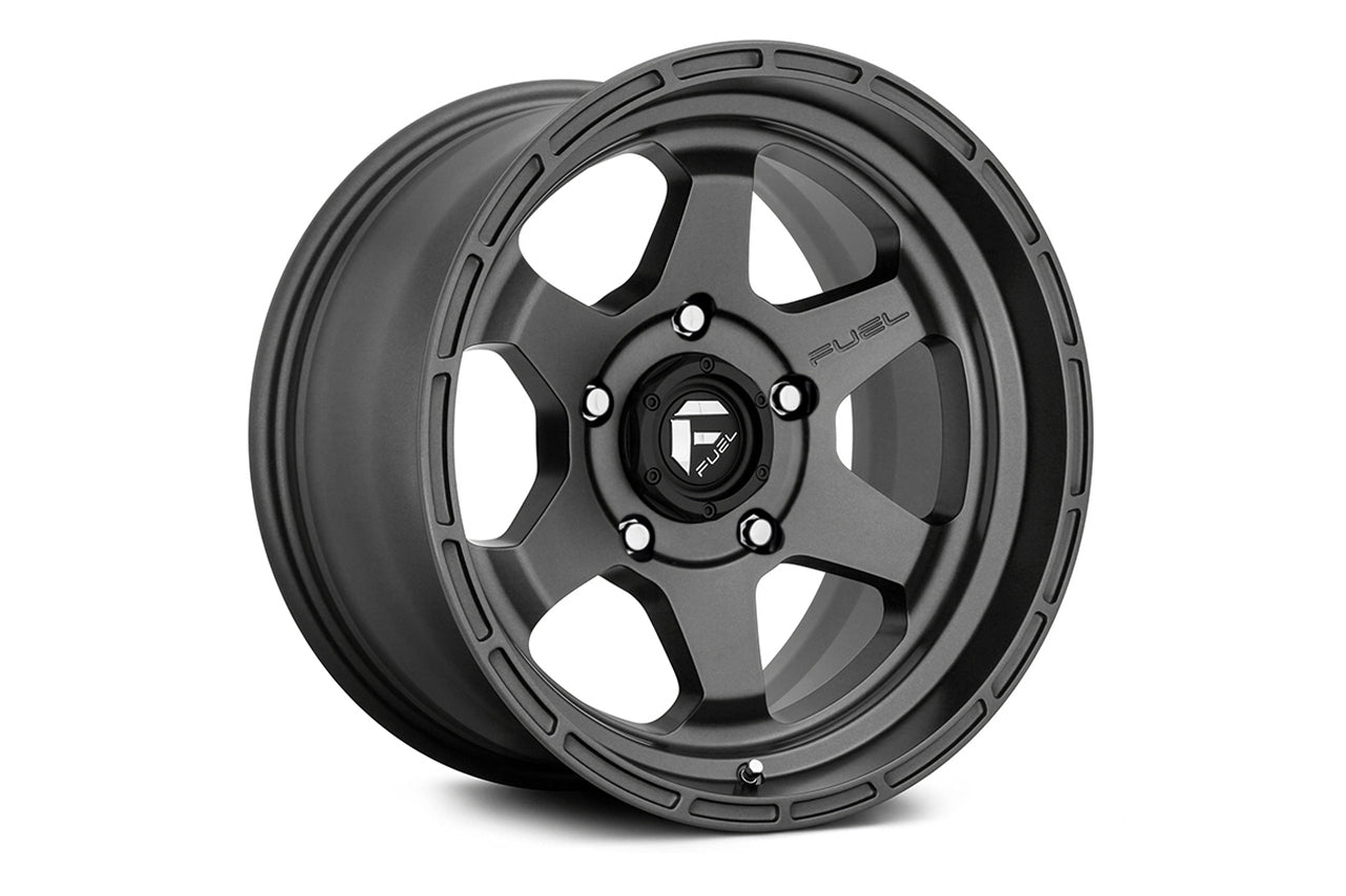 Fuel Shok D666 Wheels for Jeep Wrangler 4XE