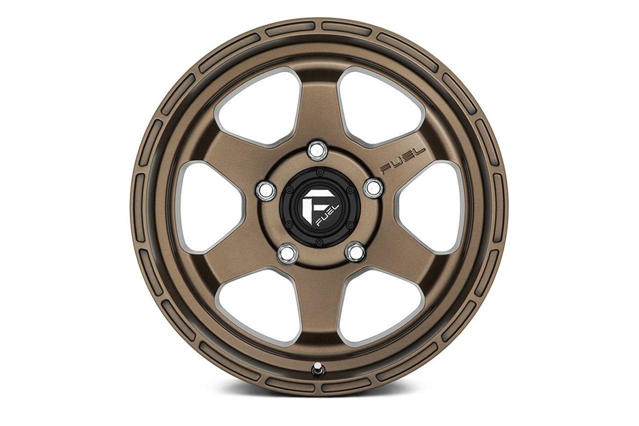 Fuel Shok D666 Wheels for Jeep Wrangler 4XE
