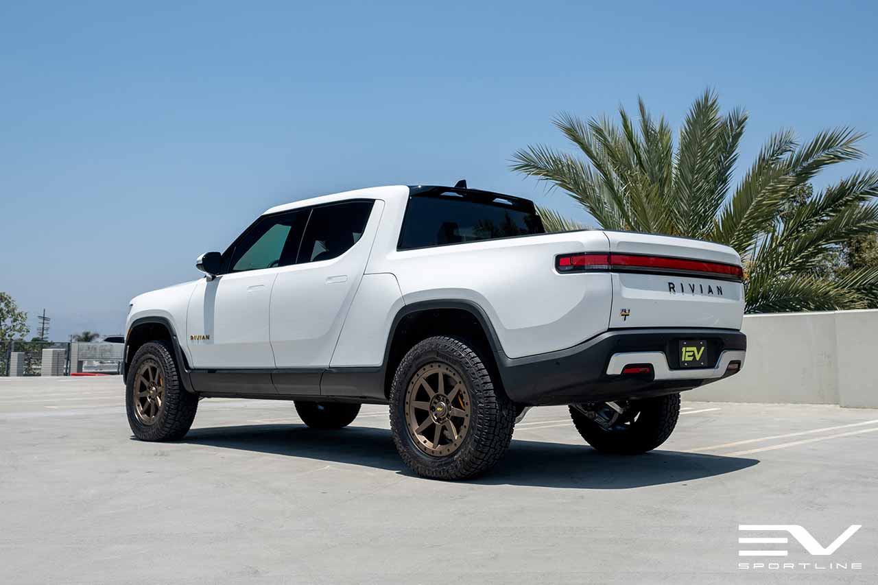 Team 1EV R800 Compass 8 Spoke 20" Flow Forged Wheels for Rivian R1T / R1S