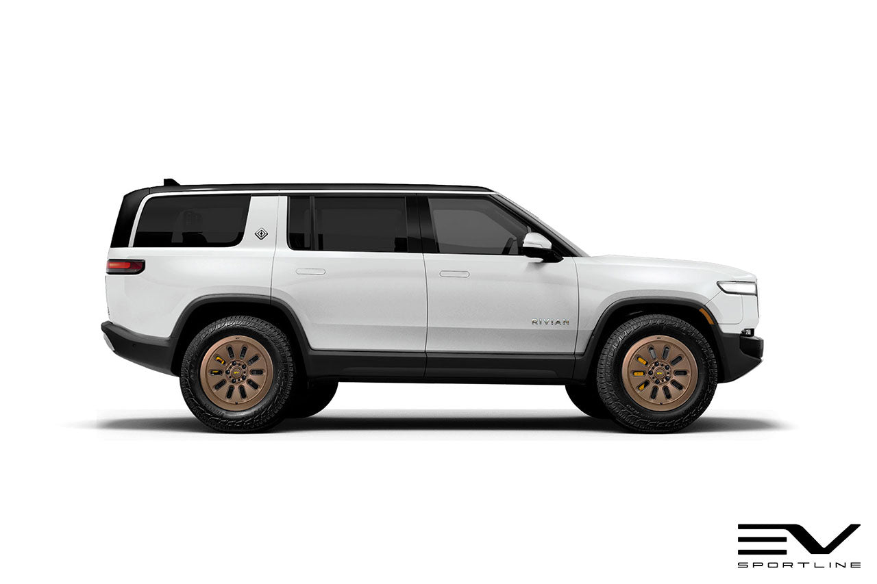 Team 1EV R1000 Adventure 10 Spoke 20" Flow Forged Wheel & Tire Package for Rivian R1T / R1S