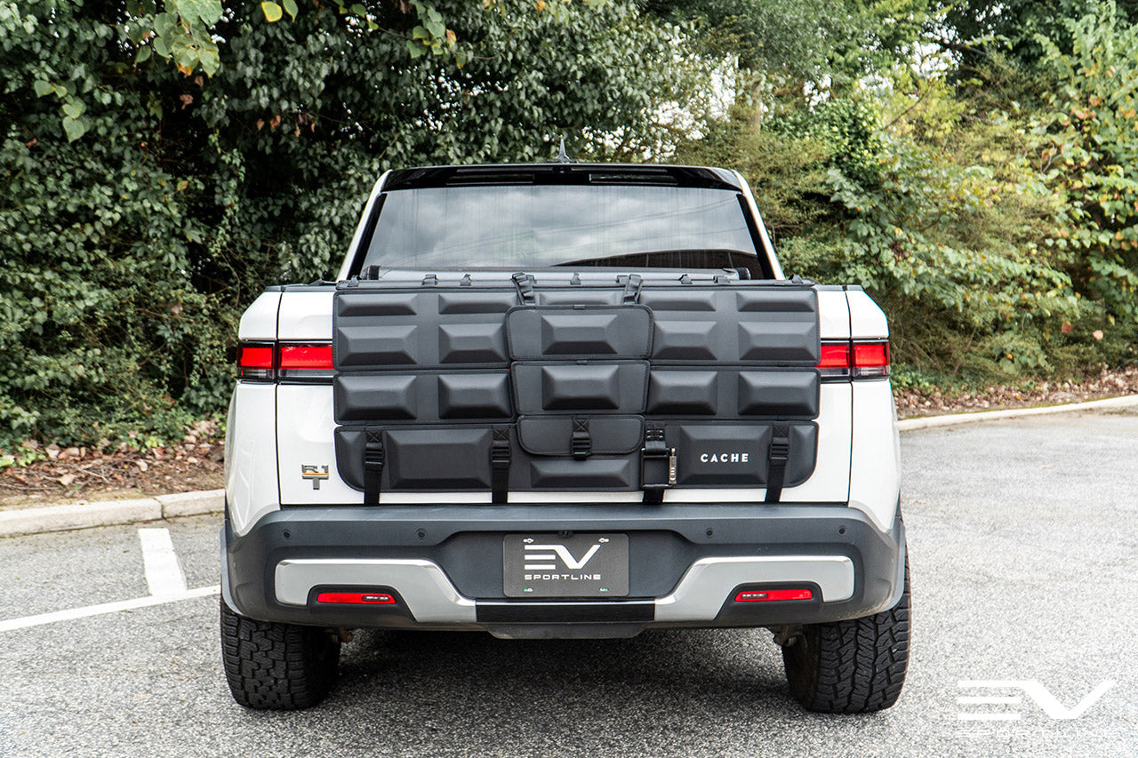 Team 1EV Truck Protective / Bike Tailgate Basecamp Pad 3.0 by Cache - Adventure Gear for Rivian R1T