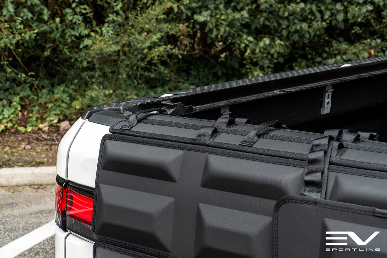 Team 1EV Truck Protective / Bike Tailgate Basecamp Pad 3.0 by Cache - Adventure Gear for Rivian R1T
