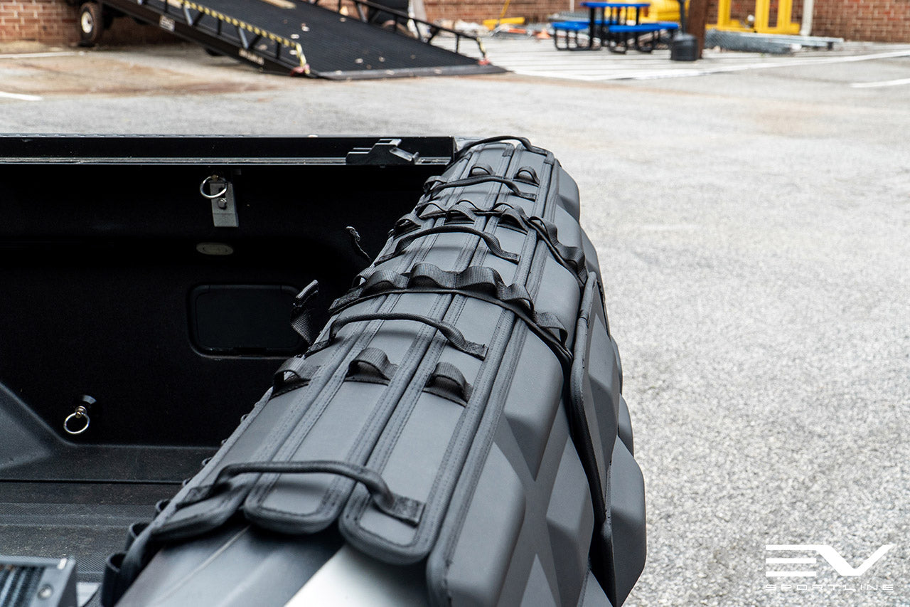 Team 1EV Truck Protective / Bike Tailgate Basecamp Pad 3.0 by Cache - Adventure Gear for Rivian R1T