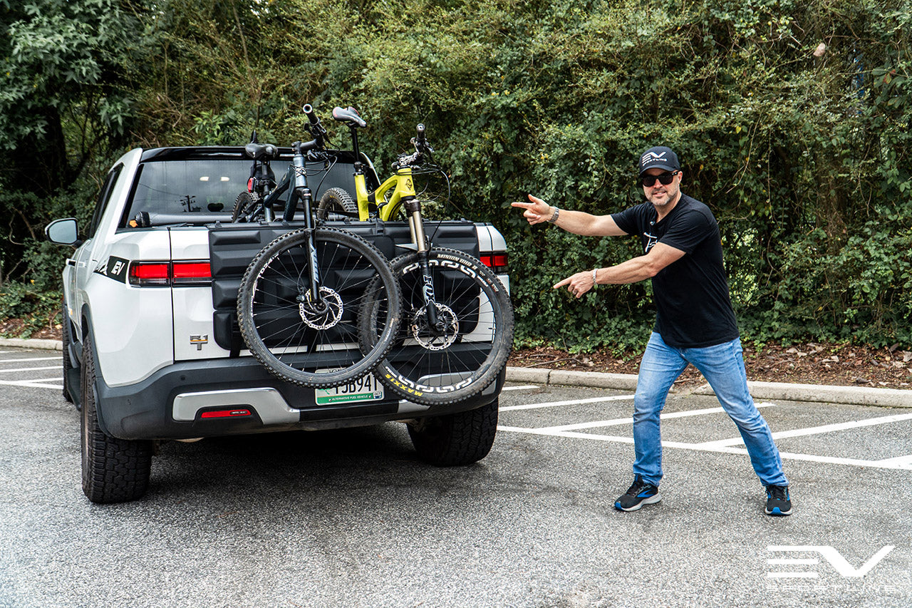 Team 1EV Truck Protective / Bike Tailgate Basecamp Pad 3.0 by Cache - Adventure Gear for Rivian R1T