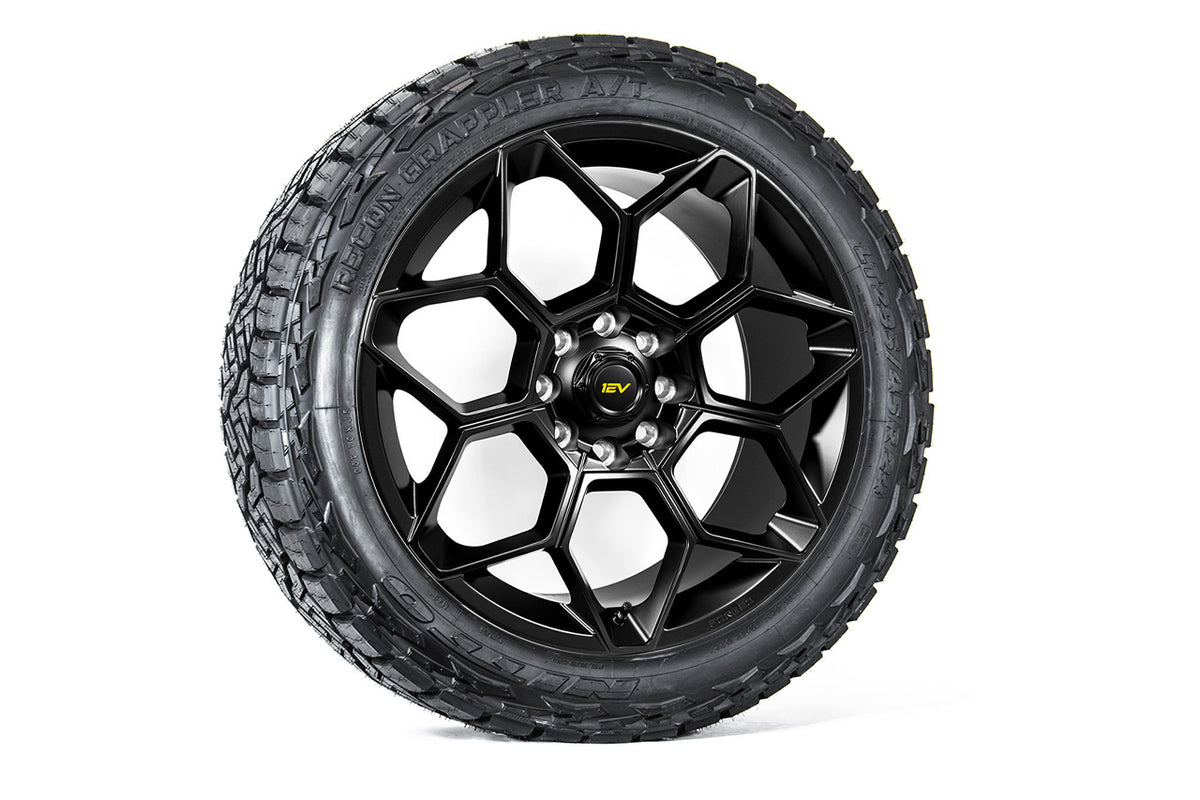 EV7 24&quot; GMC Hummer EV Fully Forged Lightweight Wheel &amp; Tire Package (Set of 4 or 5)