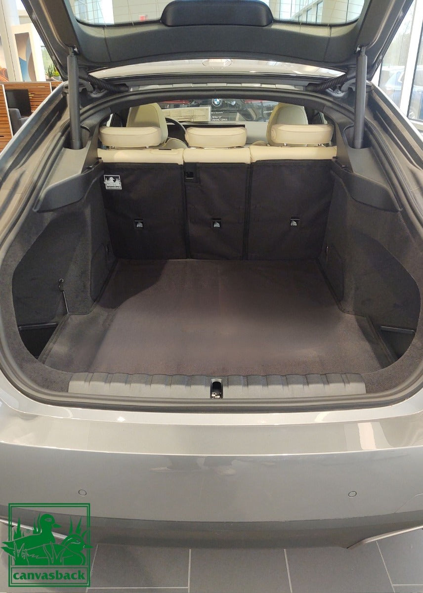 Rear Cargo and Back Seat Down Canvasback Liner and Surface Covers for BMW i4