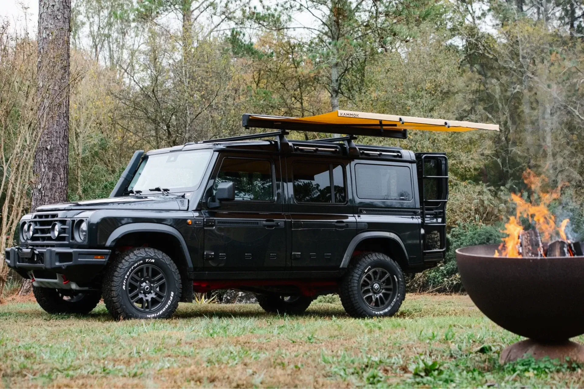 Kammok Crosswing Awning for Rivian R1T / R1S