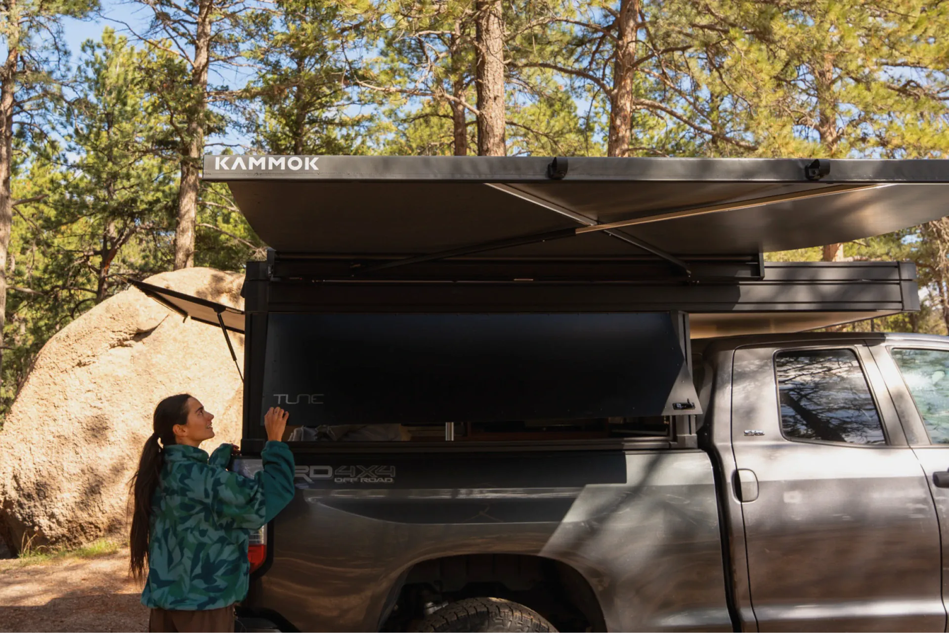 Kammok Crosswing Awning for Rivian R1T / R1S